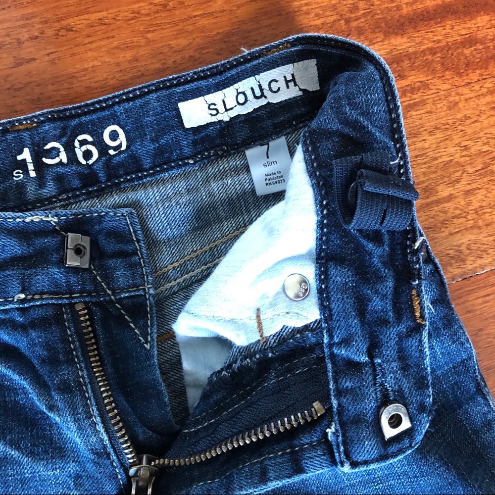 Gap Kids Boys Slouch Jeans - 7 Slim - Picture 6 of 6
